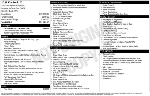 More photos of 2025 Kia Soul LX at Jerry Hunt Supercenter - Lexington, NC