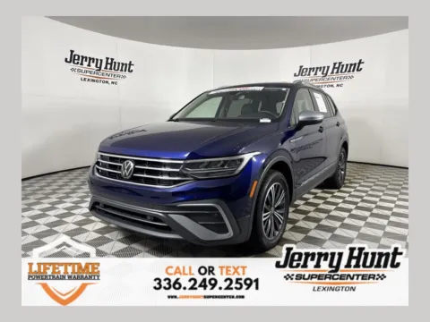 Blue 2024 Volkswagen Tiguan 2.0T Wolfsburg Edition for sale in Lexington, NC