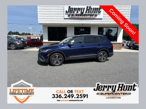 Blue 2024 Volkswagen Tiguan 2.0T Wolfsburg Edition for sale in Lexington, NC