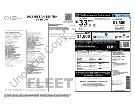 More photos of 2025 Nissan Sentra SR at Jerry Hunt Supercenter - Lexington, NC