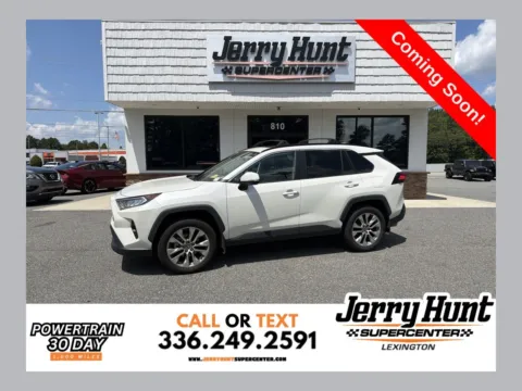 White 2021 Toyota RAV4 XLE Premium for sale in Lexington, NC