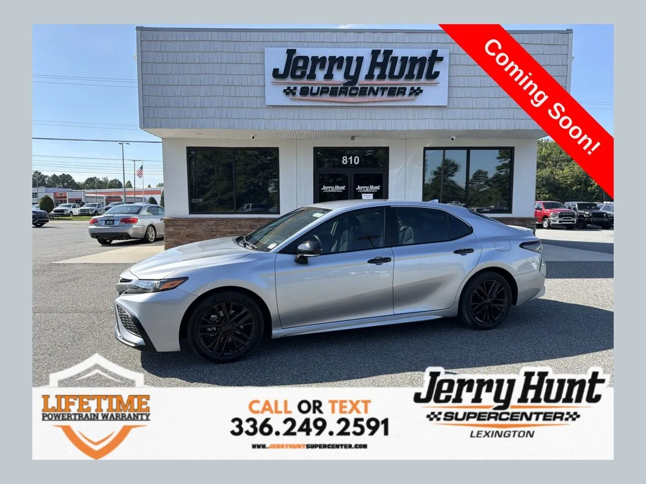 Silver 2024 Toyota Camry SE for sale in Lexington, NC