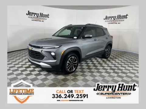 Gray 2025 Chevrolet TrailBlazer LT for sale in Lexington, NC