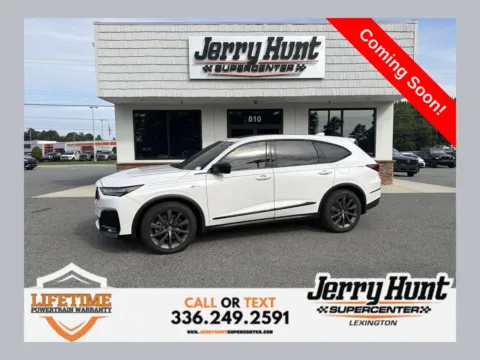 White 2026 Acura MDX A-Spec for sale in Lexington, NC