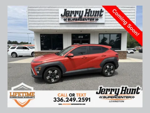Orange 2024 Hyundai Kona SEL for sale in Lexington, NC