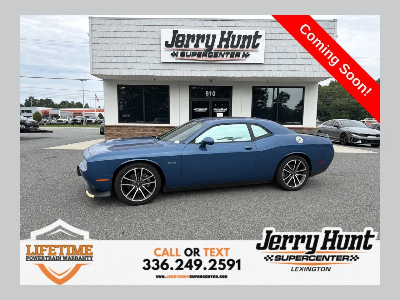 Blue 2023 Dodge Challenger R/T for sale in Lexington, NC