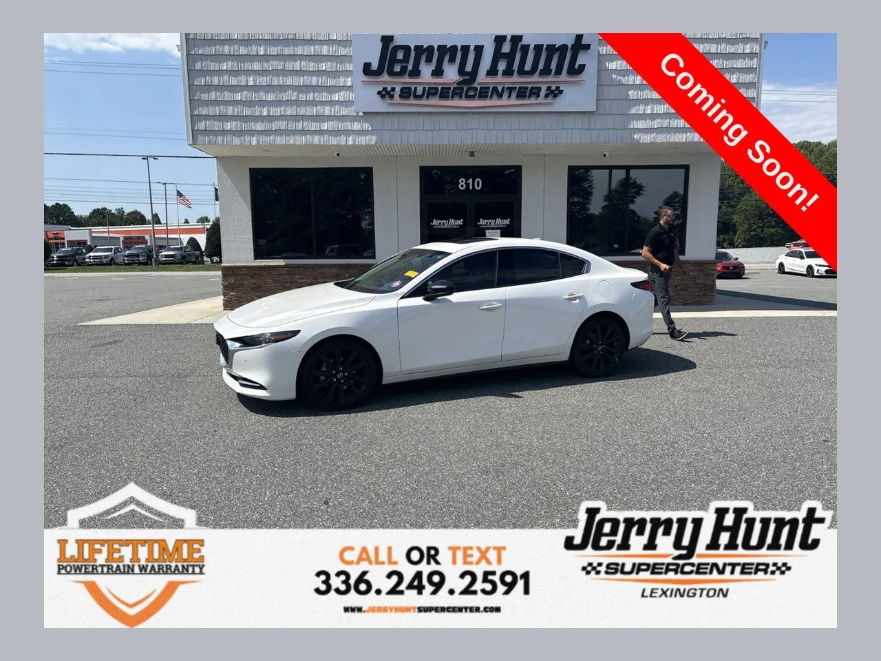 White 2023 Mazda Mazda3 2.5 Turbo Premium Plus Package for sale in Lexington, NC