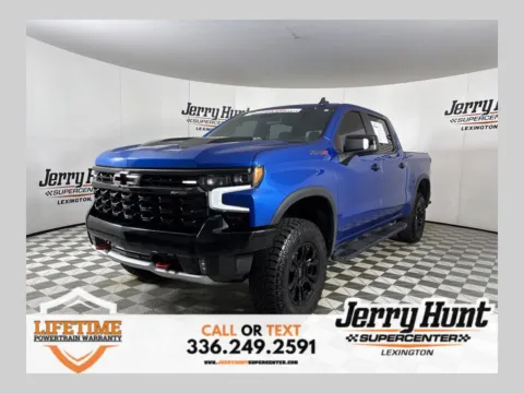 Blue 2022 Chevrolet Silverado 1500 ZR2 for sale in Lexington, NC