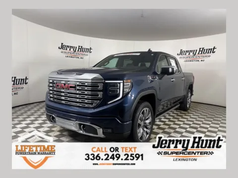 Blue 2023 GMC Sierra 1500 Denali for sale in Lexington, NC