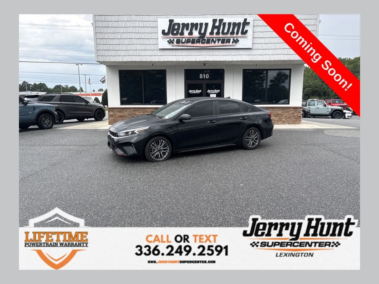Black 2023 Kia Forte GT-Line for sale in Lexington, NC
