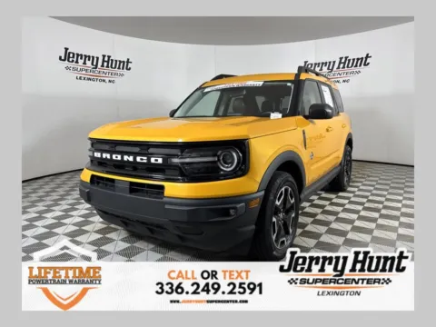 Orange 2023 Ford Bronco Sport Outer Banks for sale in Lexington, NC