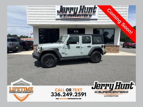 Gray 2023 Jeep Wrangler Sport for sale in Lexington, NC