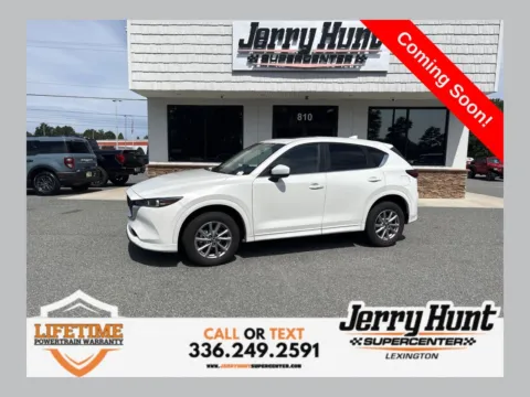 White 2025 Mazda CX-5 2.5 S Preferred Package for sale in Lexington, NC