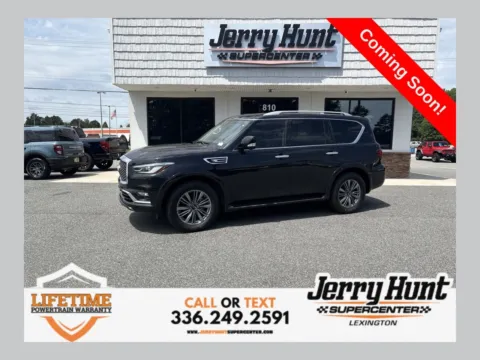 Black 2024 INFINITI QX80 LUXE for sale in Lexington, NC