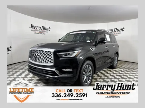 Black 2024 INFINITI QX80 LUXE for sale in Lexington, NC