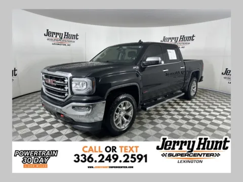 Black 2018 GMC Sierra 1500 SLT for sale in Lexington, NC