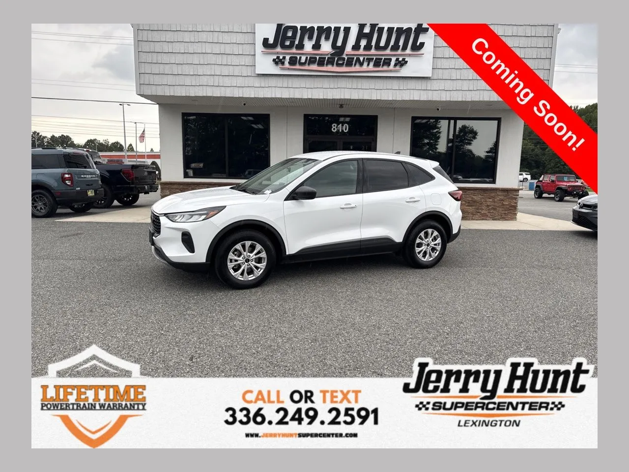 White 2025 Ford Escape Active for sale in Lexington, NC