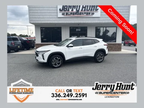 White 2025 Chevrolet Trax LT for sale in Lexington, NC