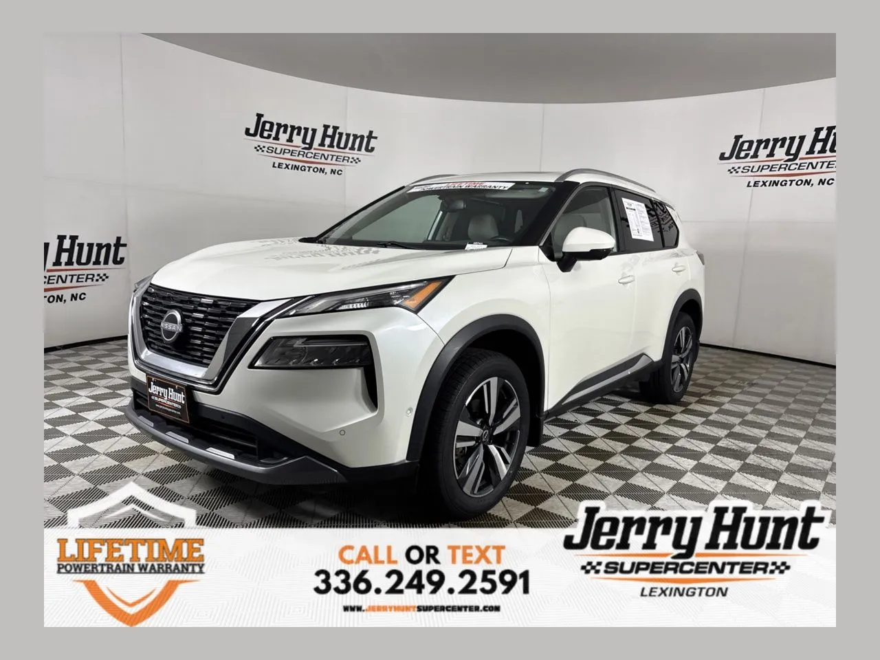 White 2023 Nissan Rogue SL for sale in Lexington, NC