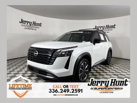 White 2026 Nissan Pathfinder Platinum for sale in Lexington, NC