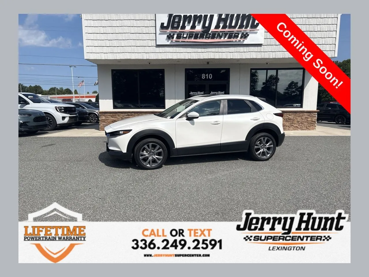 White 2025 Mazda CX-30 2.5 S Preferred Package for sale in Lexington, NC