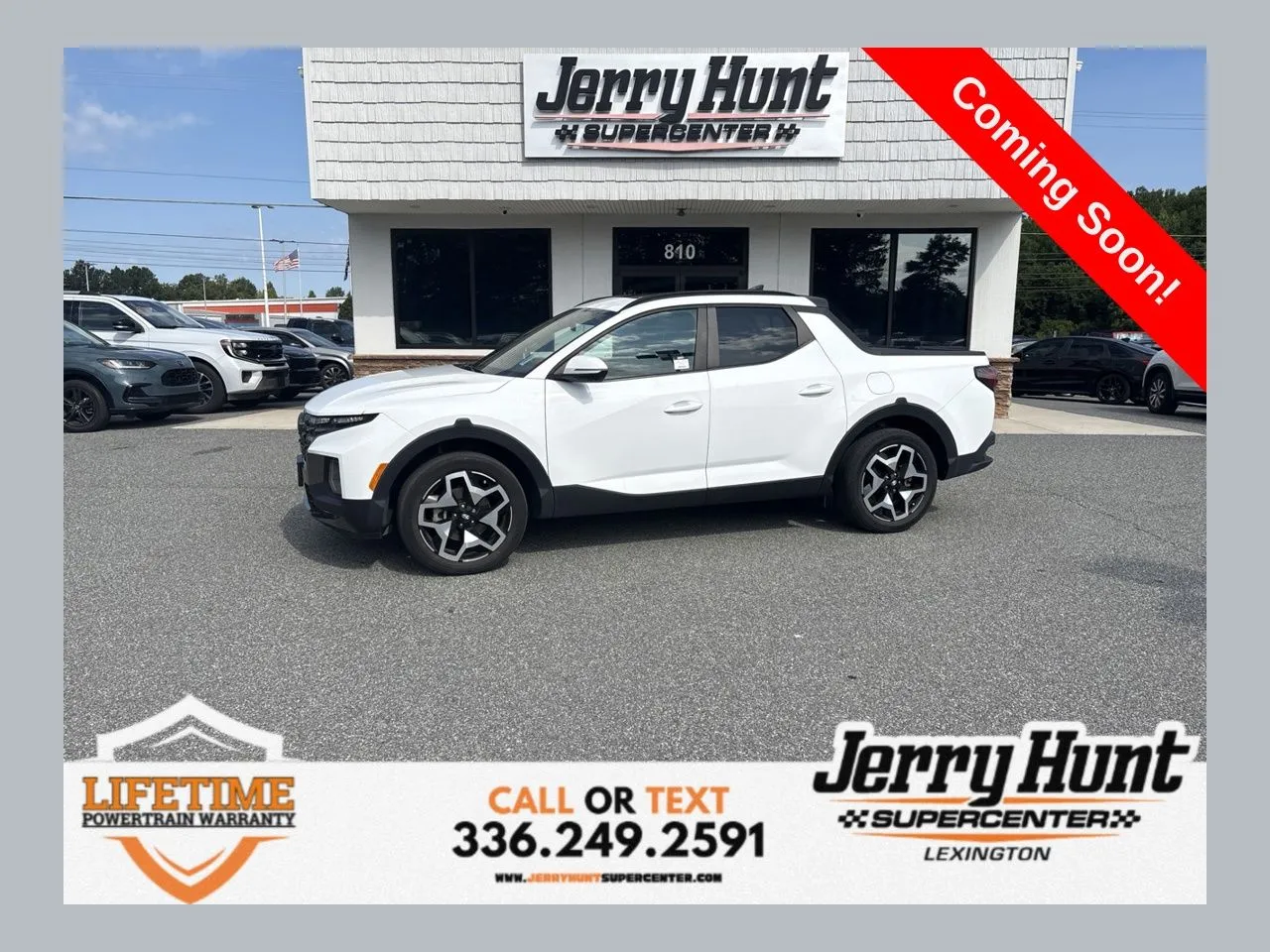 White 2022 Hyundai Santa Cruz Limited for sale in Lexington, NC