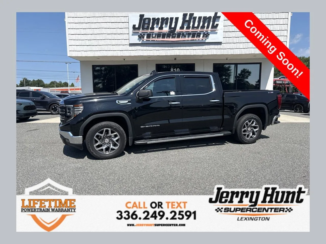 Black 2022 GMC Sierra 1500 SLT for sale in Lexington, NC