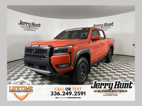 Orange 2025 Nissan Frontier PRO-4X for sale in Lexington, NC