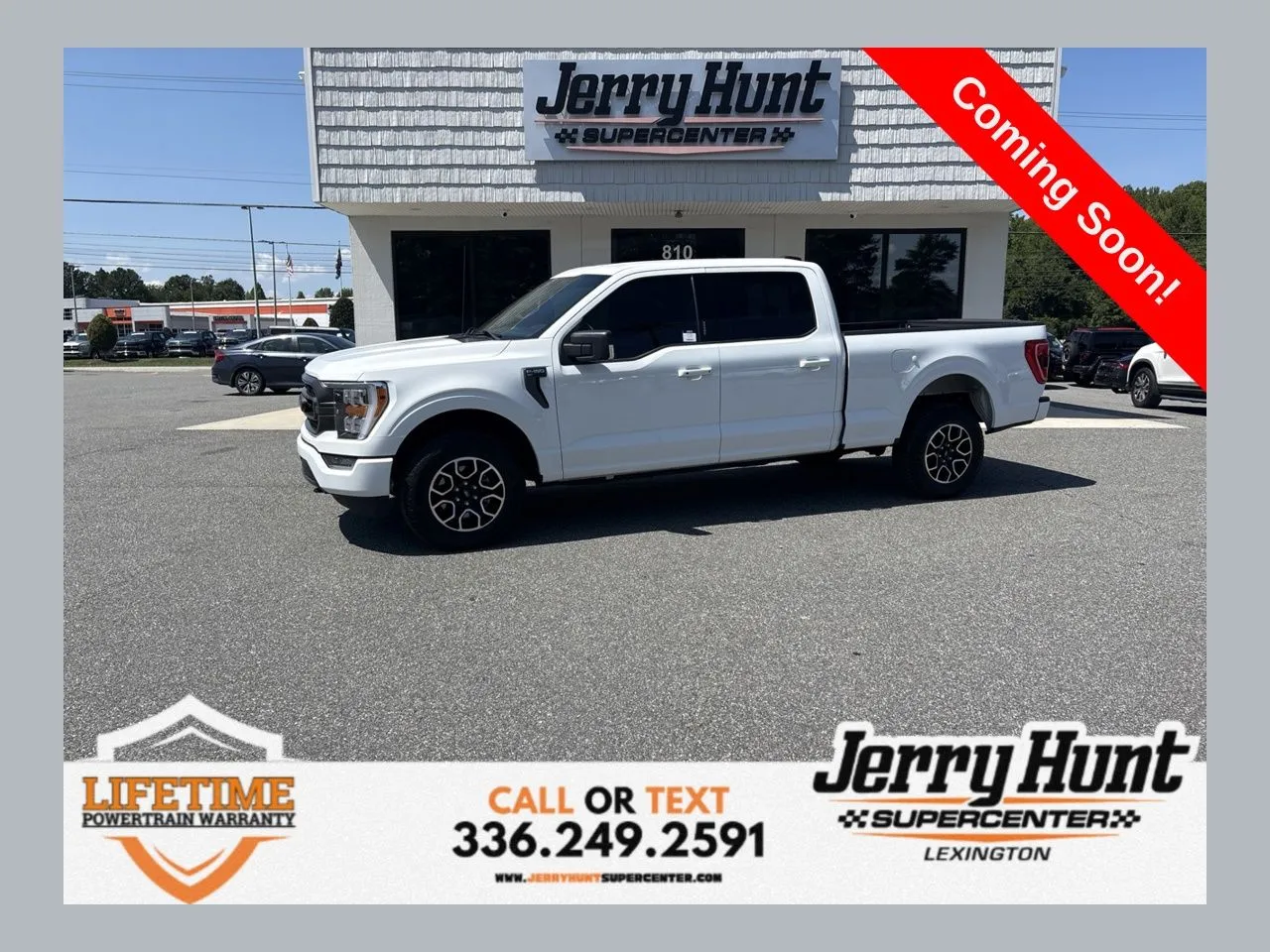 White 2023 Ford F-150 XLT for sale in Lexington, NC