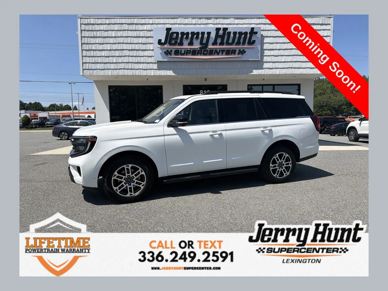 White 2025 Ford Expedition Active for sale in Lexington, NC