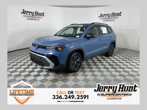 Blue 2025 Volkswagen Taos 1.5T S for sale in Lexington, NC