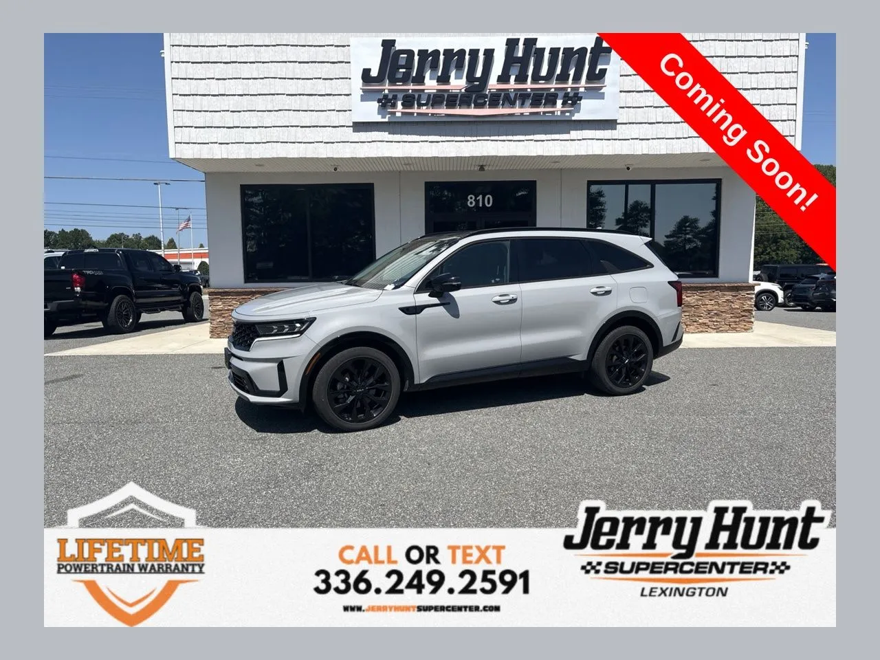 Gray 2023 Kia Sorento SX for sale in Lexington, NC