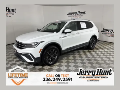 White 2022 Volkswagen Tiguan 2.0T SE for sale in Lexington, NC