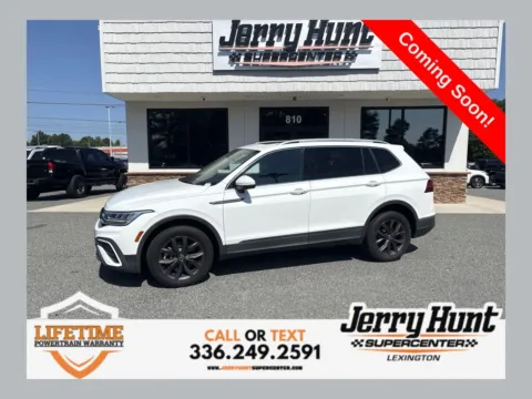 White 2022 Volkswagen Tiguan 2.0T SE for sale in Lexington, NC