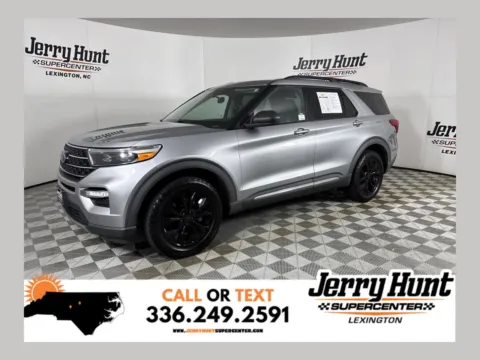 Silver 2020 Ford Explorer XLT for sale in Lexington, NC