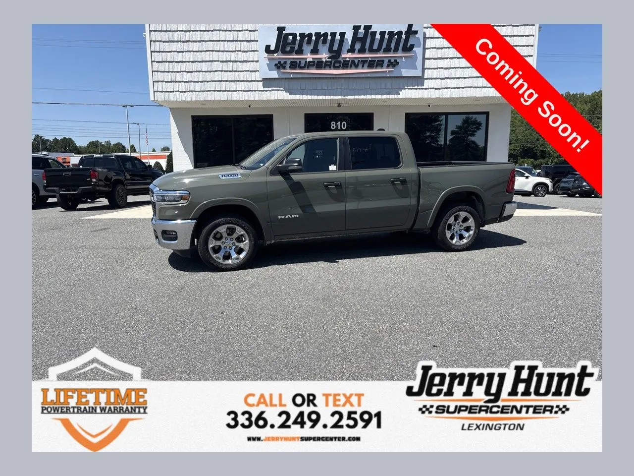 Green 2026 Ram 1500 Big Horn/Lone Star for sale in Lexington, NC