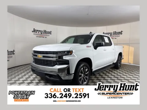 White 2021 Chevrolet Silverado 1500 LT for sale in Lexington, NC