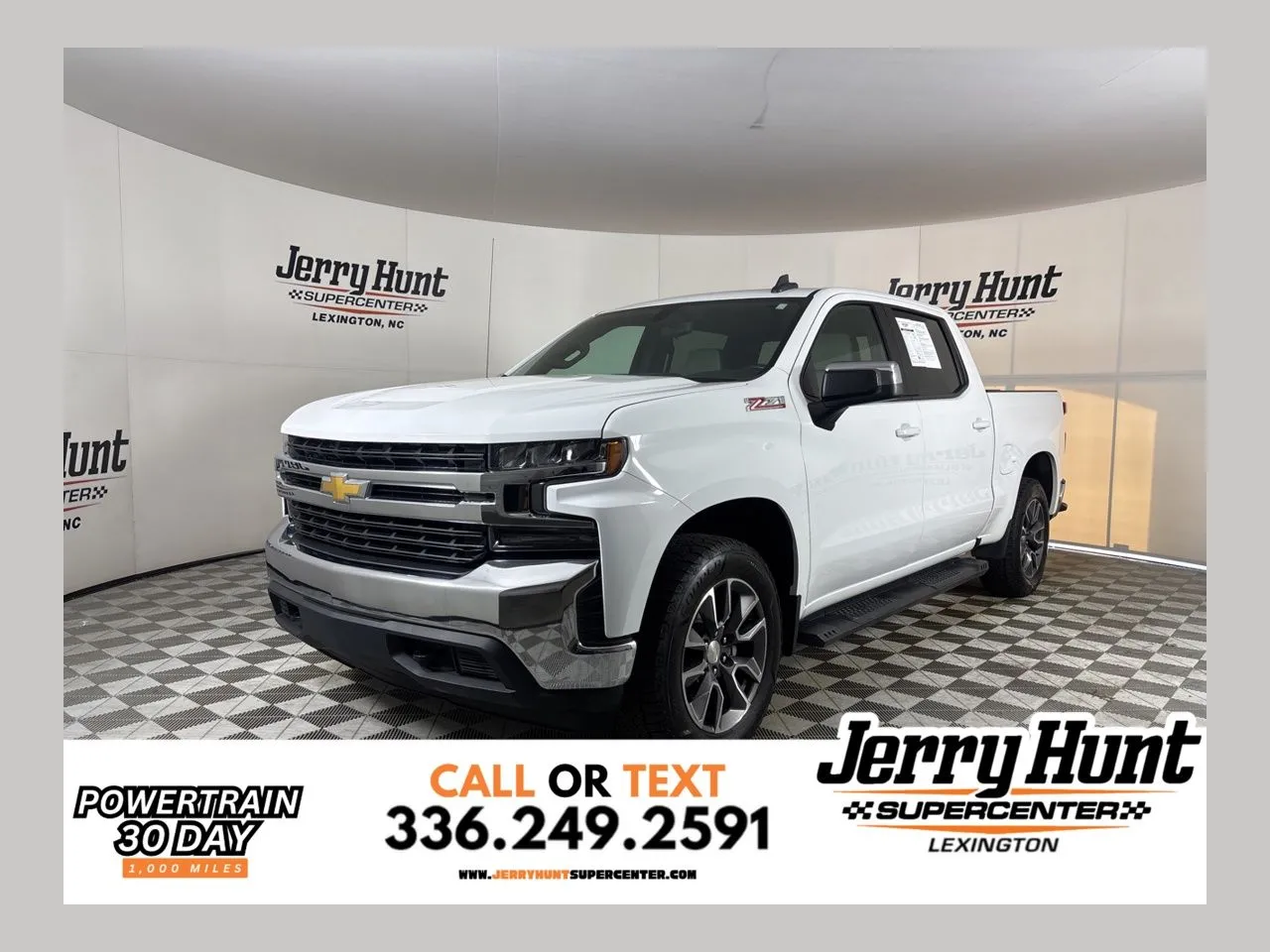 White 2021 Chevrolet Silverado 1500 LT for sale in Lexington, NC