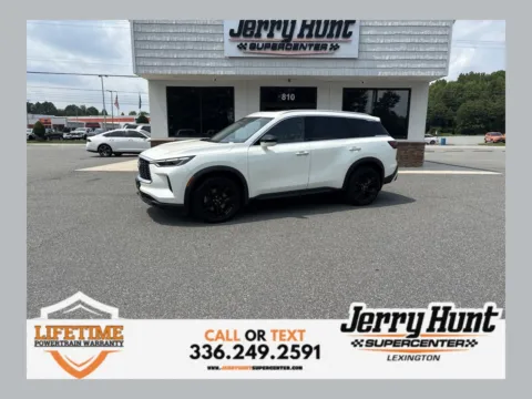 White 2023 INFINITI QX60 LUXE for sale in Lexington, NC