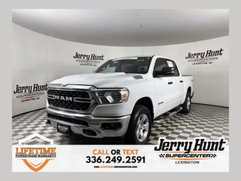 White 2023 Ram 1500 Big Horn/Lone Star for sale in Lexington, NC