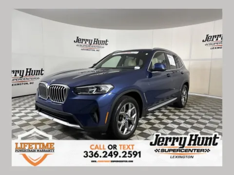 Blue 2022 BMW X3 xDrive30i for sale in Lexington, NC