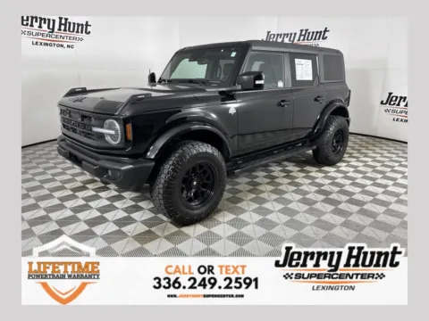 Black 2024 Ford Bronco Outer Banks for sale in Lexington, NC