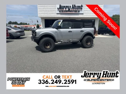 Silver 2021 Ford Bronco Black Diamond for sale in Lexington, NC