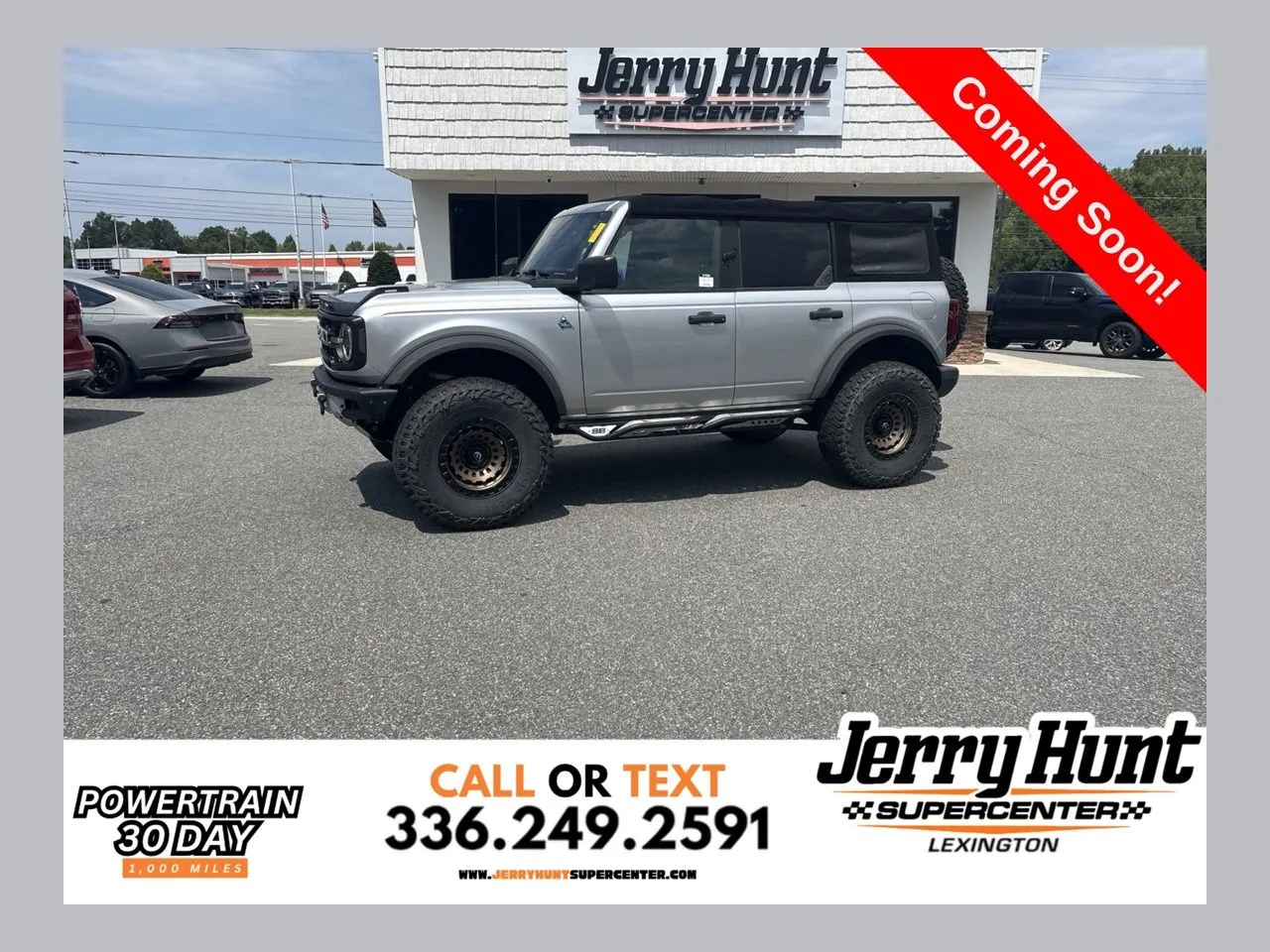 Silver 2021 Ford Bronco Black Diamond for sale in Lexington, NC