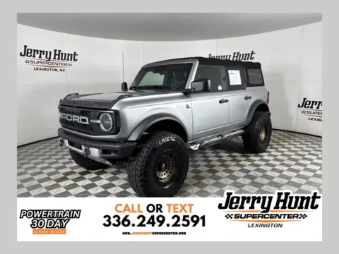 Silver 2021 Ford Bronco Black Diamond for sale in Lexington, NC