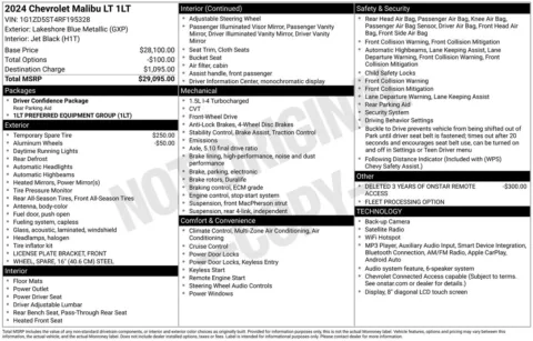 More photos of 2024 Chevrolet Malibu LT at Jerry Hunt Supercenter - Lexington, NC