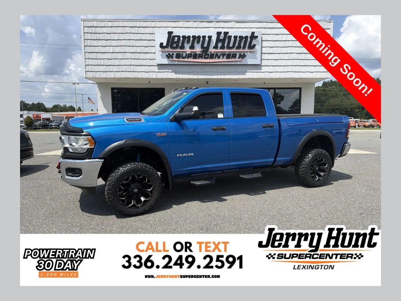 Blue 2020 Ram 2500 Tradesman for sale in Lexington, NC