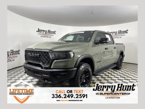 Green 2026 Ram 1500 Rebel for sale in Lexington, NC