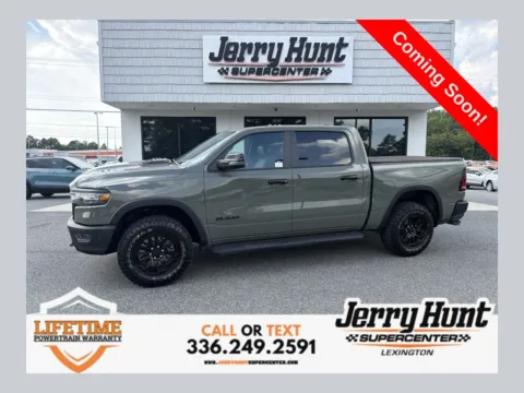Green 2026 Ram 1500 Rebel for sale in Lexington, NC
