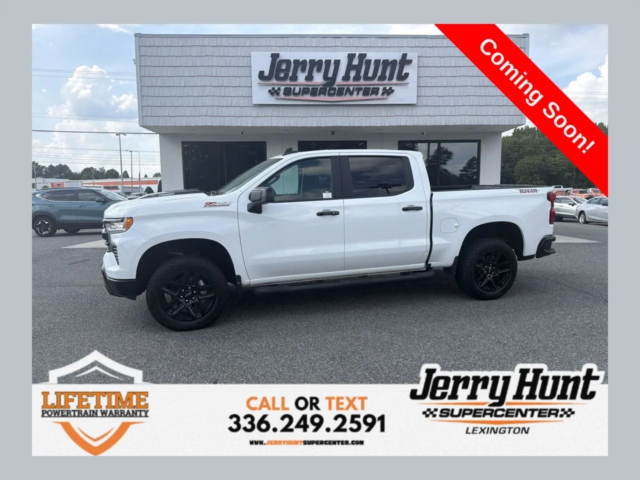 White 2025 Chevrolet Silverado 1500 LT Trail Boss for sale in Lexington, NC